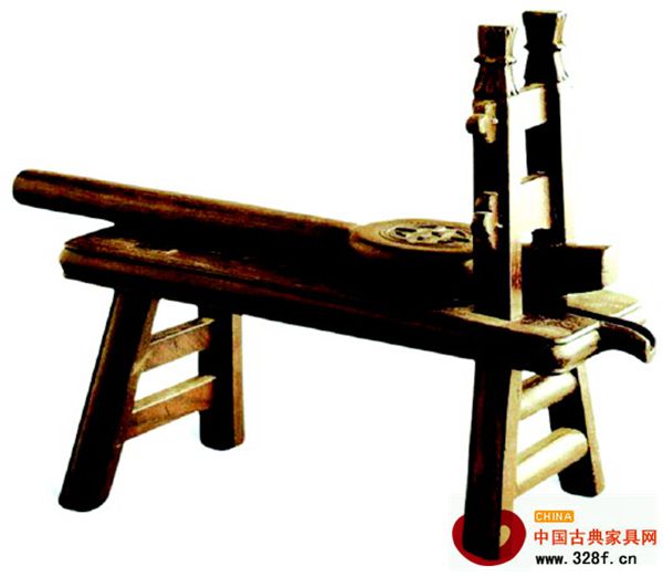 清*红木榨床(甘蔗床)