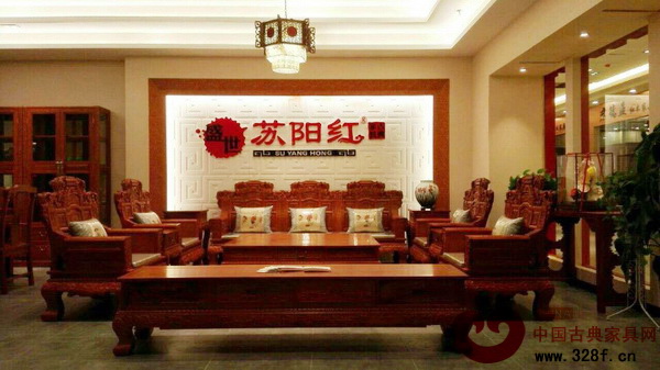 苏阳红红木北京专卖店正厅 苏阳红红木北京专卖店正厅
