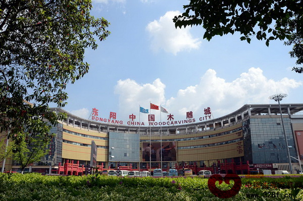 东阳中国木雕城一期局部图