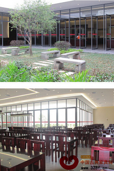 永华红木自助餐厅一角 永华红木自助餐厅一角