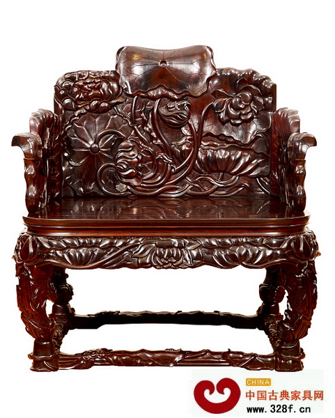 《小叶紫檀莲花宝座》荣获“广东省工艺美术广作家具精品”和“大众至爱·中式精品之王”双料大奖 《小叶紫檀莲花宝座》荣获“广东省工艺美术广作家具精品”和“大众至爱·中式精品之王”双料大奖