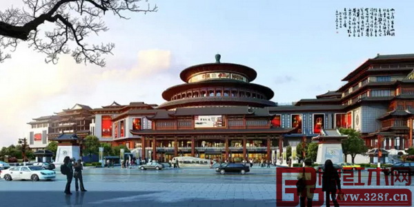 文商旅综合体红博城效果图 文商旅综合体红博城效果图