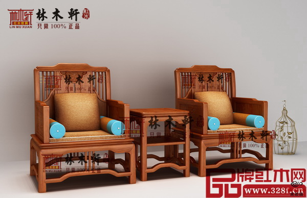 林木轩原创东非香花梨·新中式新品系列——“映象江南”