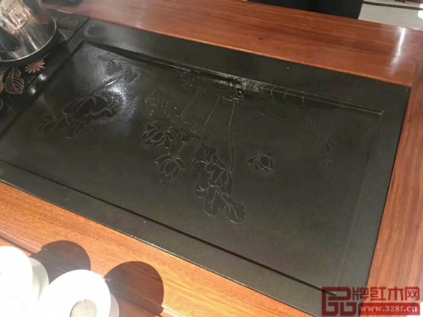 水雨轩功夫茶台茶盘清洗完毕 水雨轩功夫茶台茶盘清洗完毕