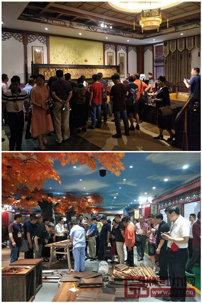 品牌红木家具经销商代表们参观走访旭东红木“透明工厂” 品牌红木家具经销商代表们参观走访旭东红木“透明工厂”
