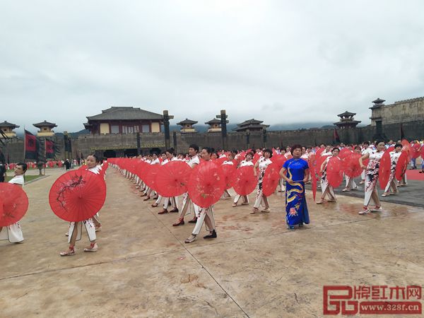 旗袍舞现场