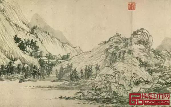《富春山居图》局部 《富春山居图》局部