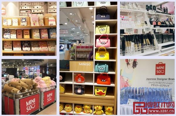 名创优品店内包含各类物件