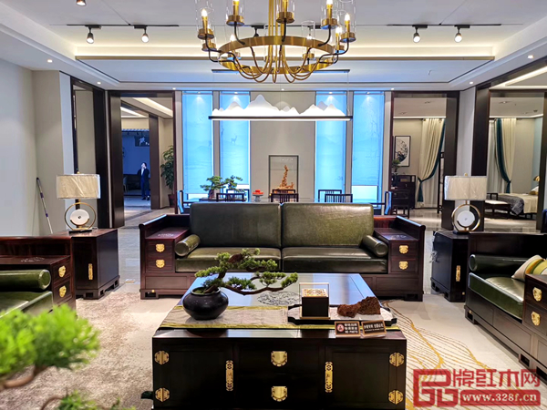雅晟红木·檀一阔叶黄檀《荷塘月色沙发》 雅晟红木·檀一阔叶黄檀《荷塘月色沙发》