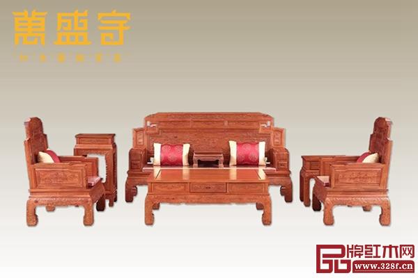 缅甸花梨沙发、餐台、电视柜等15件套低至68800元 缅甸花梨沙发、餐台、电视柜等15件套低至68800元