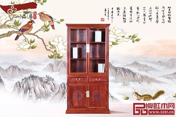 一品居二门明式书柜 一品居二门明式书柜
