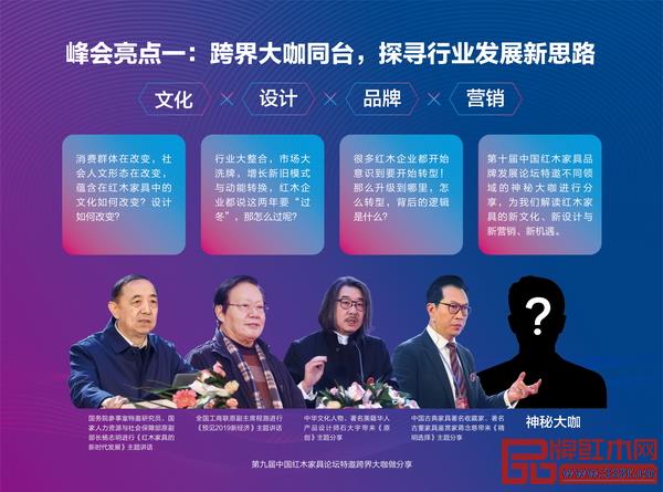 第十届红木品牌峰会将邀请不同领域的行业大咖同台分享,探寻行业发展的新思路与解决方案 第十届红木品牌峰会将邀请不同领域的行业大咖同台分享,探寻行业发展的新思路与解决方案