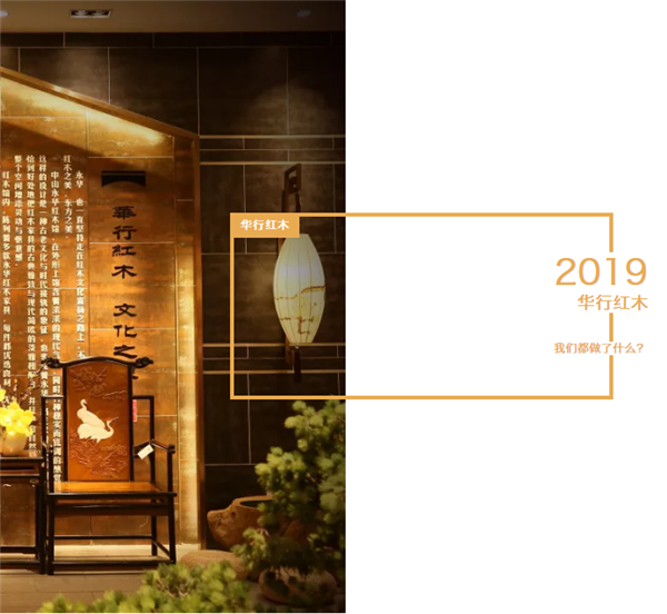 盘点2019属于华行红木的热词！