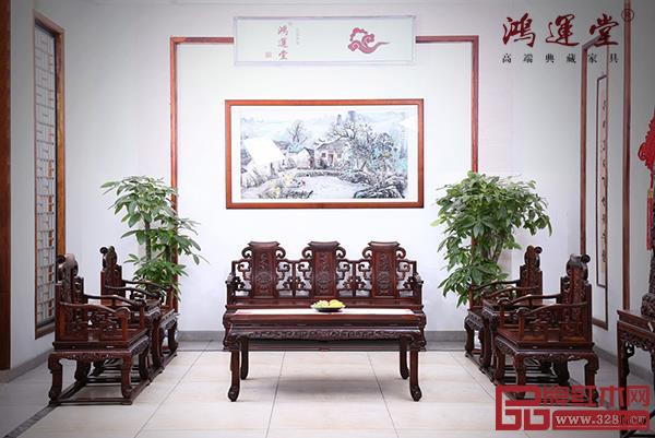 鸿运堂红木产品图 鸿运堂红木产品图