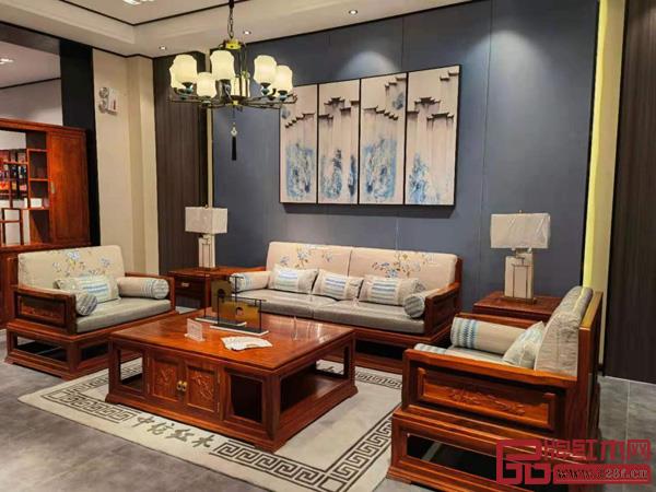 中信红木玉溪店内部实景