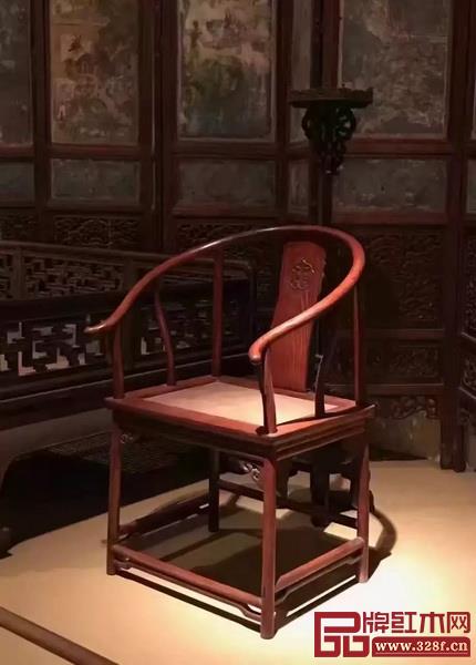 恭王府藏 明·黄花梨寿字纹圈椅 恭王府藏 明·黄花梨寿字纹圈椅
