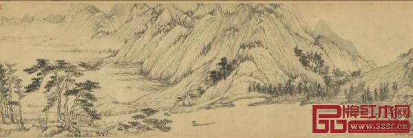 元黄春望《富春山居图》无用诗卷 图源网络 元黄春望《富春山居图》无用诗卷 图源网络