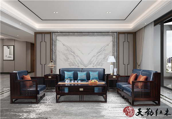 条纹乌木家具选哪家？天勤红木描绘东方美学