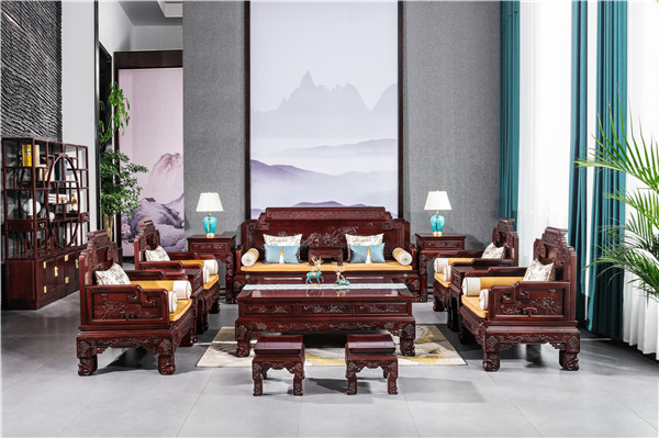 红酸枝新古典：鼎顺红木，做好红酸枝好家具