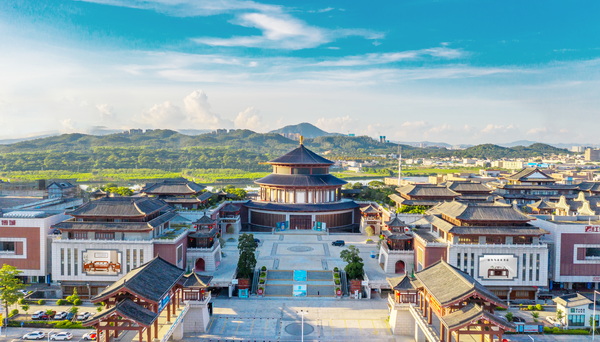 红博城北广场鸟瞰图 红博城北广场鸟瞰图