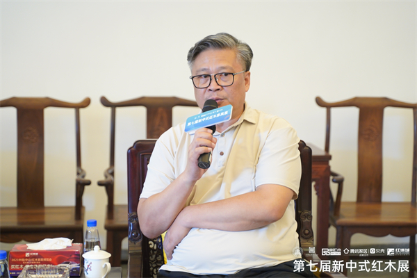 中山市红木家具行业协会会长林志洪发 中山市红木家具行业协会会长林志洪发