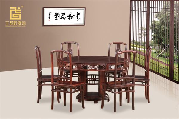 【干龙轩家具】以“圆”为题木上作诗，尽显圆美意美