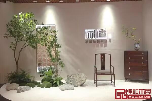 闲适红木展厅图 闲适红木展厅图