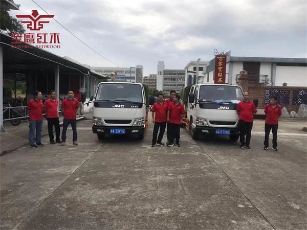 家宝红木 | 家具送货实拍，一站式服务超贴心！（宝鹰红木）